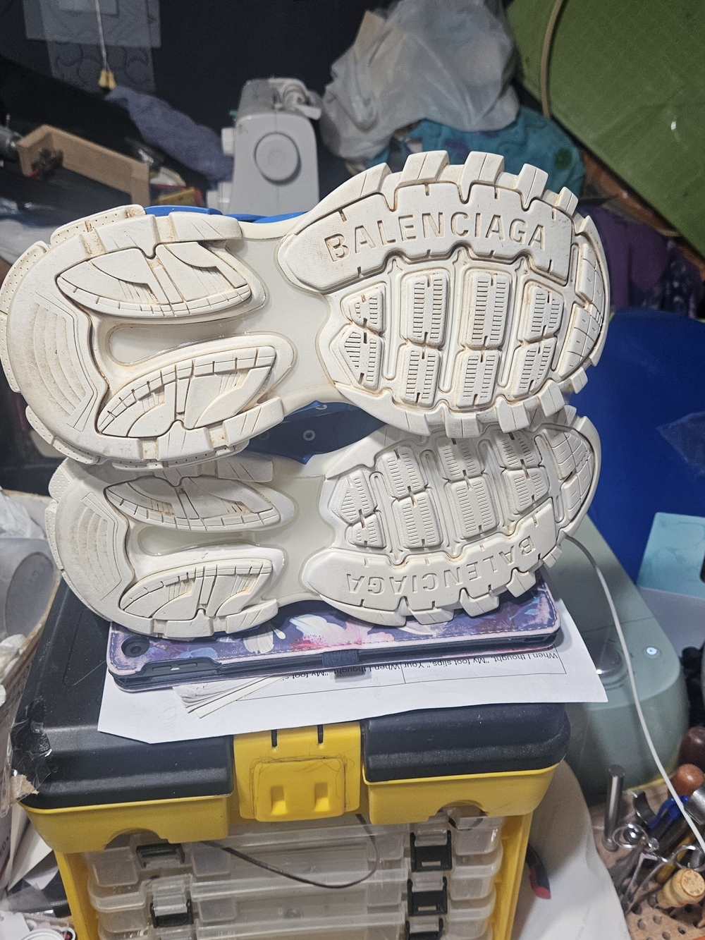 Balenciaga Track Led Blue Mens Or Womens - Picture 5 of 5